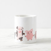 Oinky mug 2:楽しい束 コーヒーマグカップ (中央)