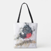 Oiseau noir トートバッグ (裏面)