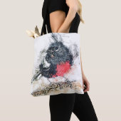 Oiseau noir トートバッグ (クローズアップ)