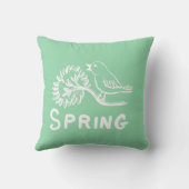 oiseau,printemp クッション (裏面)