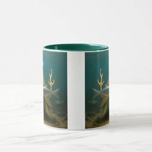 Oiseau Sculpture Artistique マグカップ (中央)