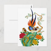 Oiseaux etフルーア ポストカード (正面/裏面)