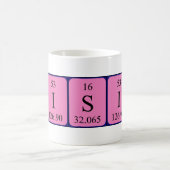 Oisin定期的なテーブル名mag コーヒーマグカップ (中央)