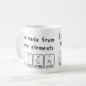 Oisin定期的なテーブル名mag コーヒーマグカップ (正面左)