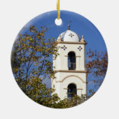 Ojaiの郵便局タワー セラミックオーナメント (裏面)