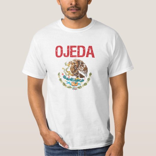 Ojedaの姓 Tシャツ (正面)