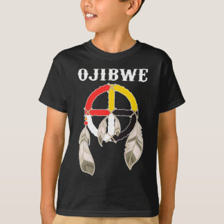 Ojibwe Anishinaabeg人々先住民アメリカン・メディシン Tシャツ