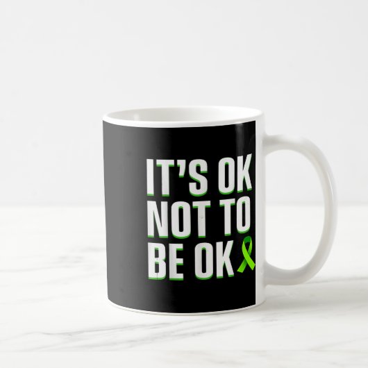 OkおもしろいはOkではないメンタルヘルス認識度 コーヒーマグカップ (右)