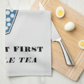 Okが最初のバブルティーカスタム キッチンタオル (四つ折り)