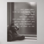 OKじゃなくてもいいのポスター勇気付けられる引用文 ポスター (正面)