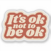 OKじゃなくてもいいんだステッカー | ノートパソコンのデカール シール (正面)