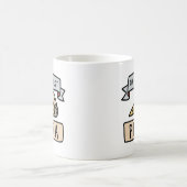 Okだが最初のピザ コーヒーマグカップ (中央)
