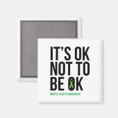Okでなくても大丈夫 – Mental Health認識度リブ マグネット (正面/裏面)