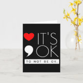 Okでなくても大丈夫 – Mental Health認識度 カード (黄色い花)