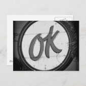 OKはがき ポストカード (正面/裏面)