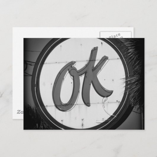 OKはがき ポストカード (正面/裏面)