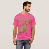 Okキャピバラケイビおもしろいラ動物の呼吸 Tシャツ (正面フル)