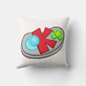 Okゲームスロー黄色 クッション (裏面)