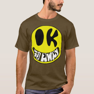 OKゴー皮肉遠くに笑い顔 Tシャツ