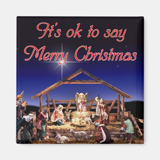 OKスクエアマグネット マグネット (正面)