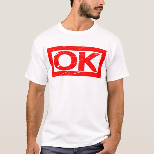 OKスタンプ Tシャツ (正面)