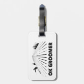 OKトリマースキー ラゲッジタグ (裏面縦)