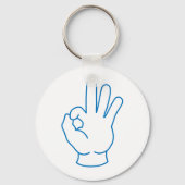 Okハンド キーホルダー (正面)