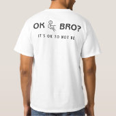 OKブラットのシャツ Tシャツ (裏面)