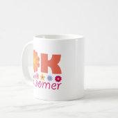 OKブルーマー コーヒーマグカップ (正面左)