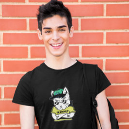 OKブーマー クールキャット ボーイズTシャツ トライブレンドTシャツ