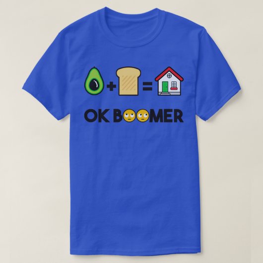 OKブーマー Tシャツ (デザイン正面)