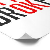 Ok壊れた精神衛生認識度 ポスター (角)