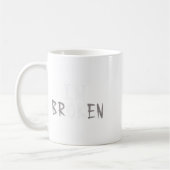 OK目に見えない病気の精神保健戦争 コーヒーマグカップ (左)