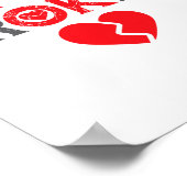 OK見えない病気の男性の女性OK ポスター (角)