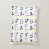 Ok間抜けアクセントの枕 アクセントクッション (裏面(縦))