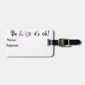 OK間抜けラゲッジタグである ラゲッジタグ (正面横)