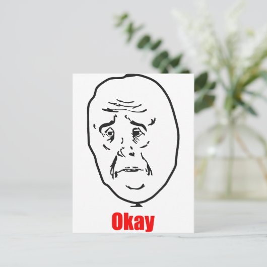 OK -ミーム ポストカード (スタンド正面)