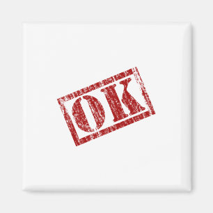 OK 書 マグネット