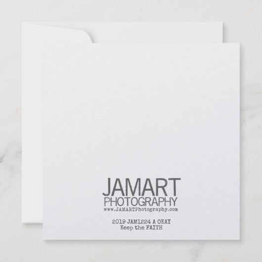 OK 5.25 x 5.25カード 招待状 (裏面)