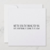 OK 5.25 x 5.25カード 招待状 (正面)