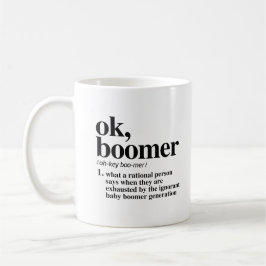 Ok、Boomerの定義 コーヒーマグカップ