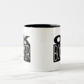 OK BOOMER - MUG ツートーンマグカップ (中央)