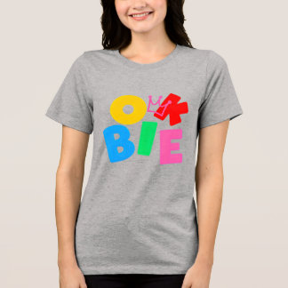 OK Bye - Colorfully クール Exit Tee トライブレンドTシャツ