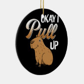 OK Iプルアップカピバラヒドロチョーラスハイドロカエリス セラミックオーナメント (右)