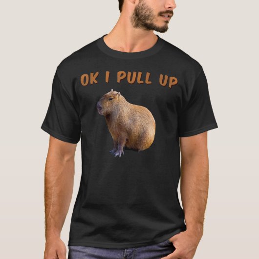 OK IプルアップCapybara 2 Tシャツ (正面)