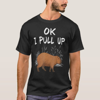 OK IプルアップCapybara Animal 1 Tシャツ