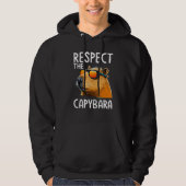 Ok I Pull Up Capybara Shirt Funny Capybara Costume パーカ (正面)