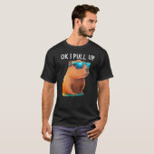 OK I Pulup Capybara Capybaraの女性用コスチューム Tシャツ (正面フル)