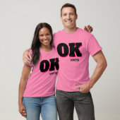 OK Move On ピンクグラフィックTシャツ Tシャツ (ユニセックス)
