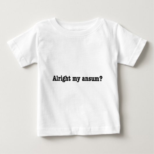 OK_my_ansum ベビーTシャツ (正面)